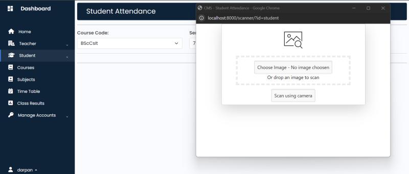 college management system