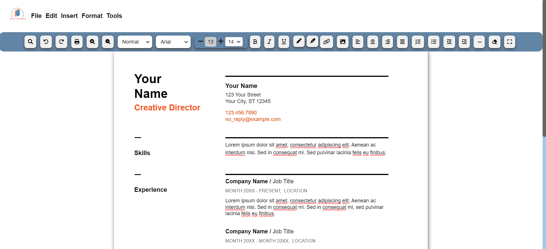 Document Editor